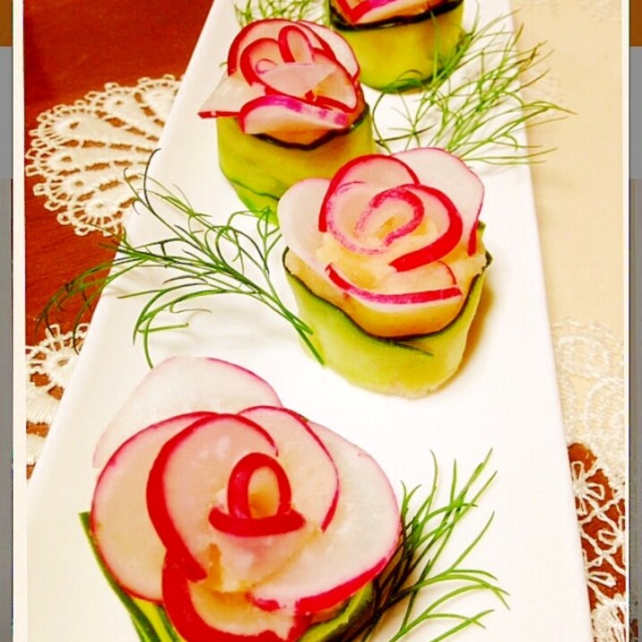 マッシュポテトとラディッシュの薔薇で おもてなし レシピ 作り方 By Mmfmmf 楽天レシピ マッシュポテトとラディッシュの薔薇で おもてなし レシピ 作り方 By Mmfmmf 楽天レシピ
